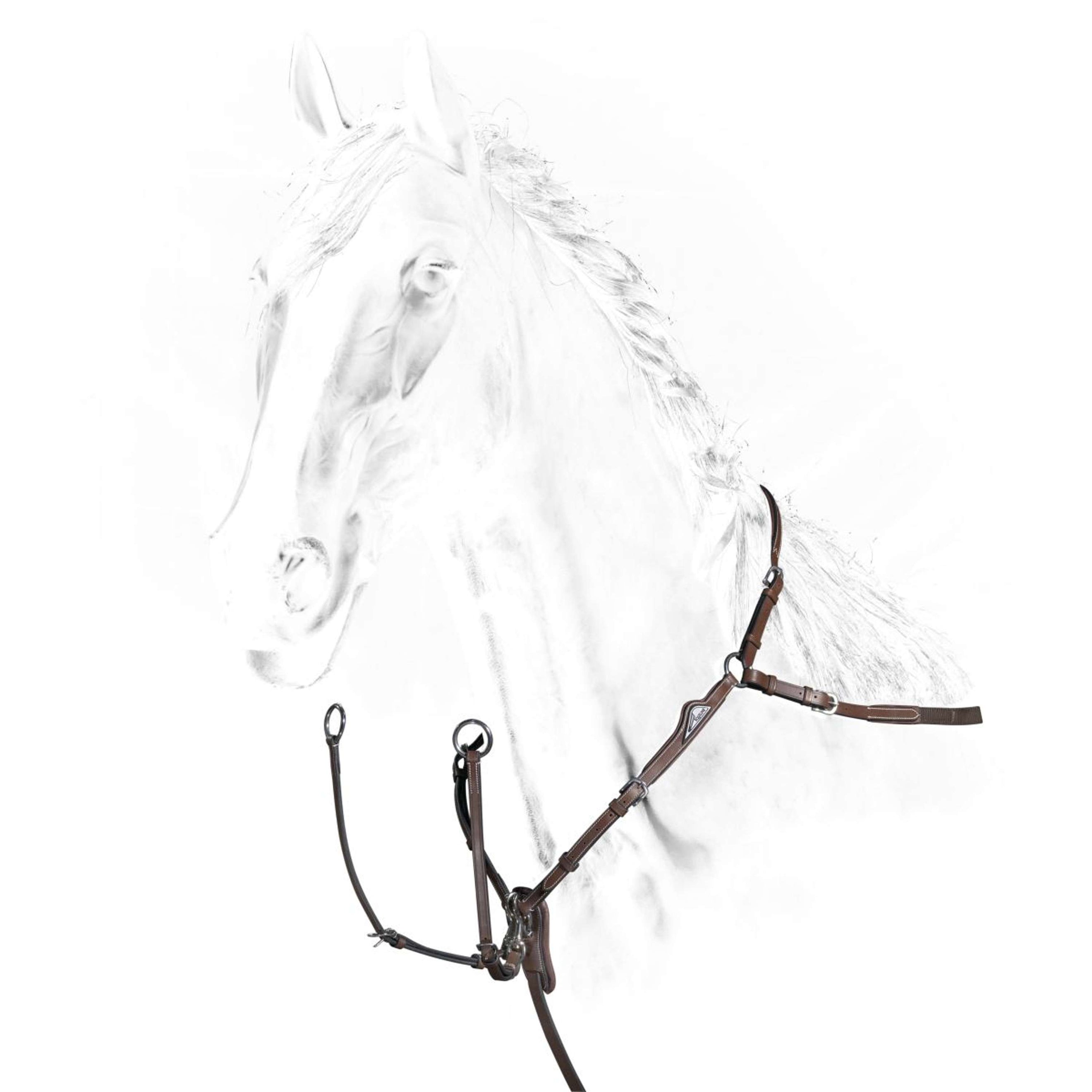 Equiline Collier de Chasse Marron Equiline Collier de Chasse Marron