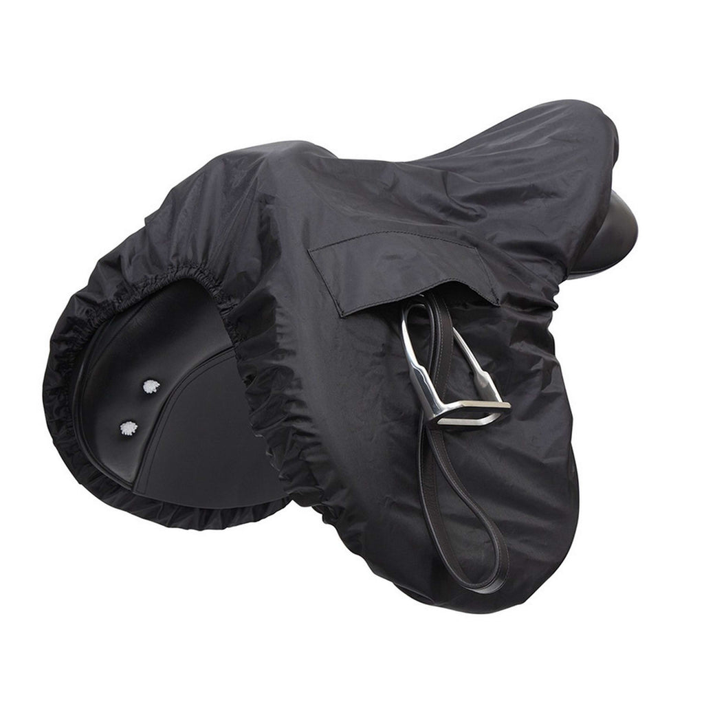 Shires Housse de Selle Ride-On Polyvalence Waterproof Noir