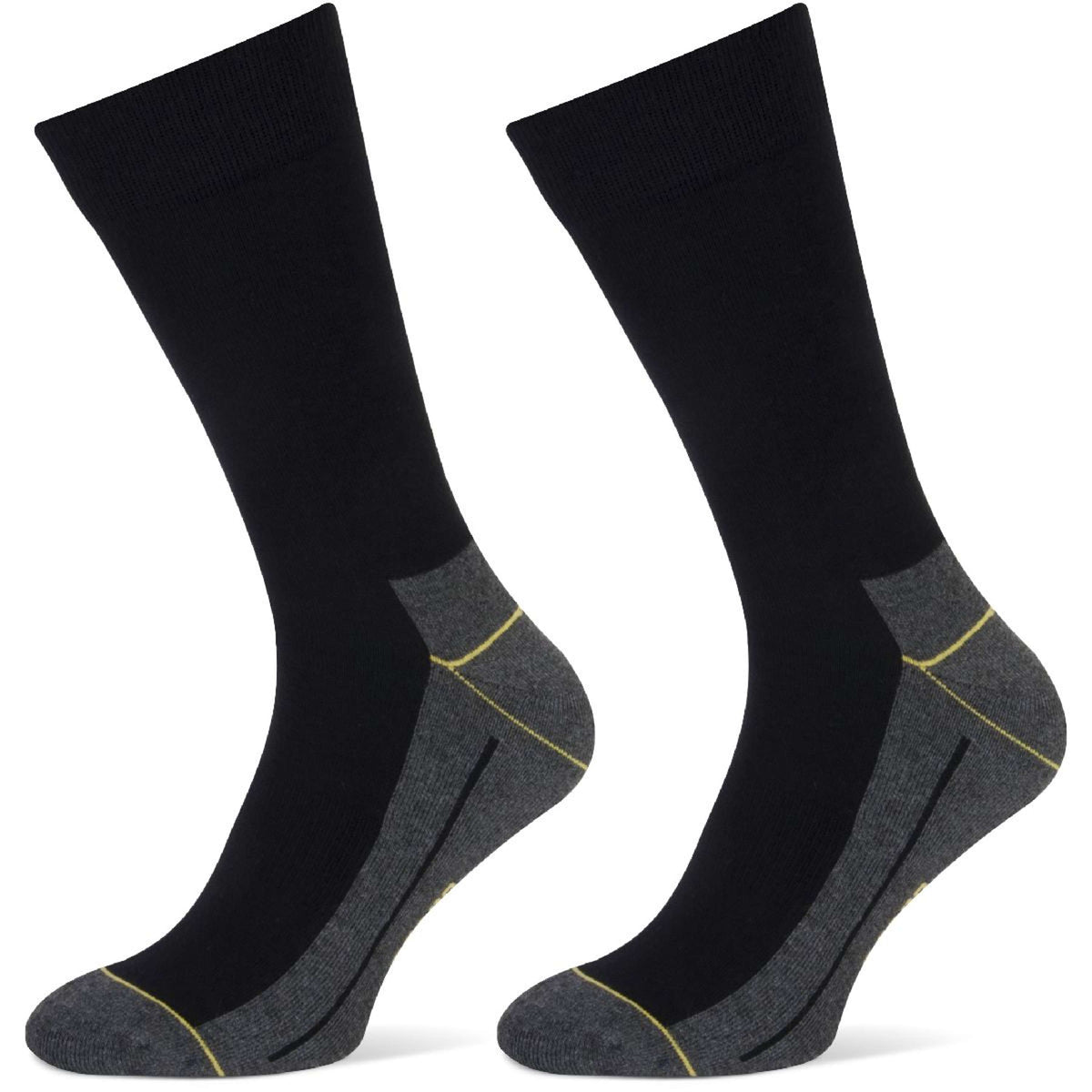 Stapp Yellow Chaussettes Walker 2-Pack Noir