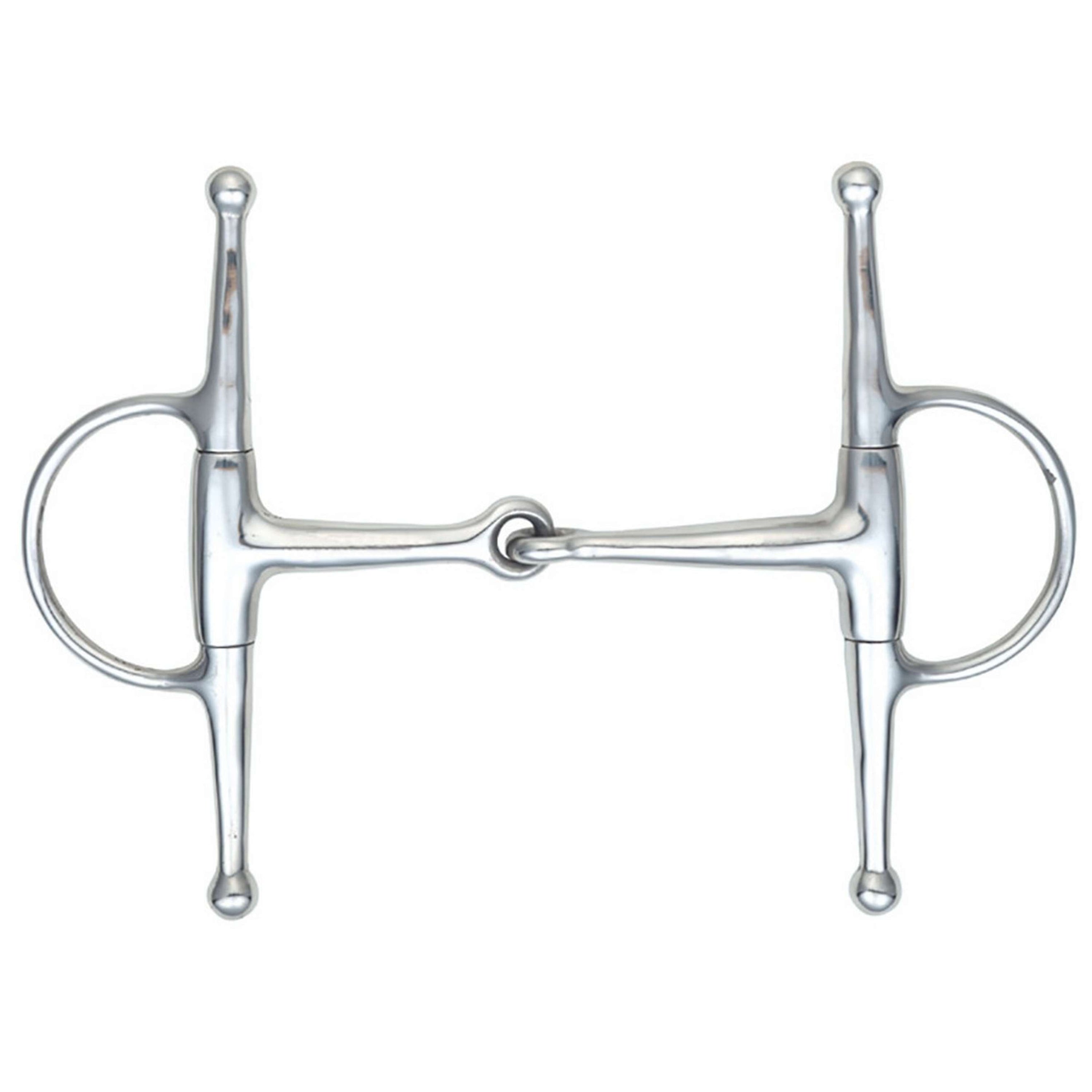 Shires Mors à aiguilles simple brisure RVS Shires Mors à aiguilles simple brisure RVS