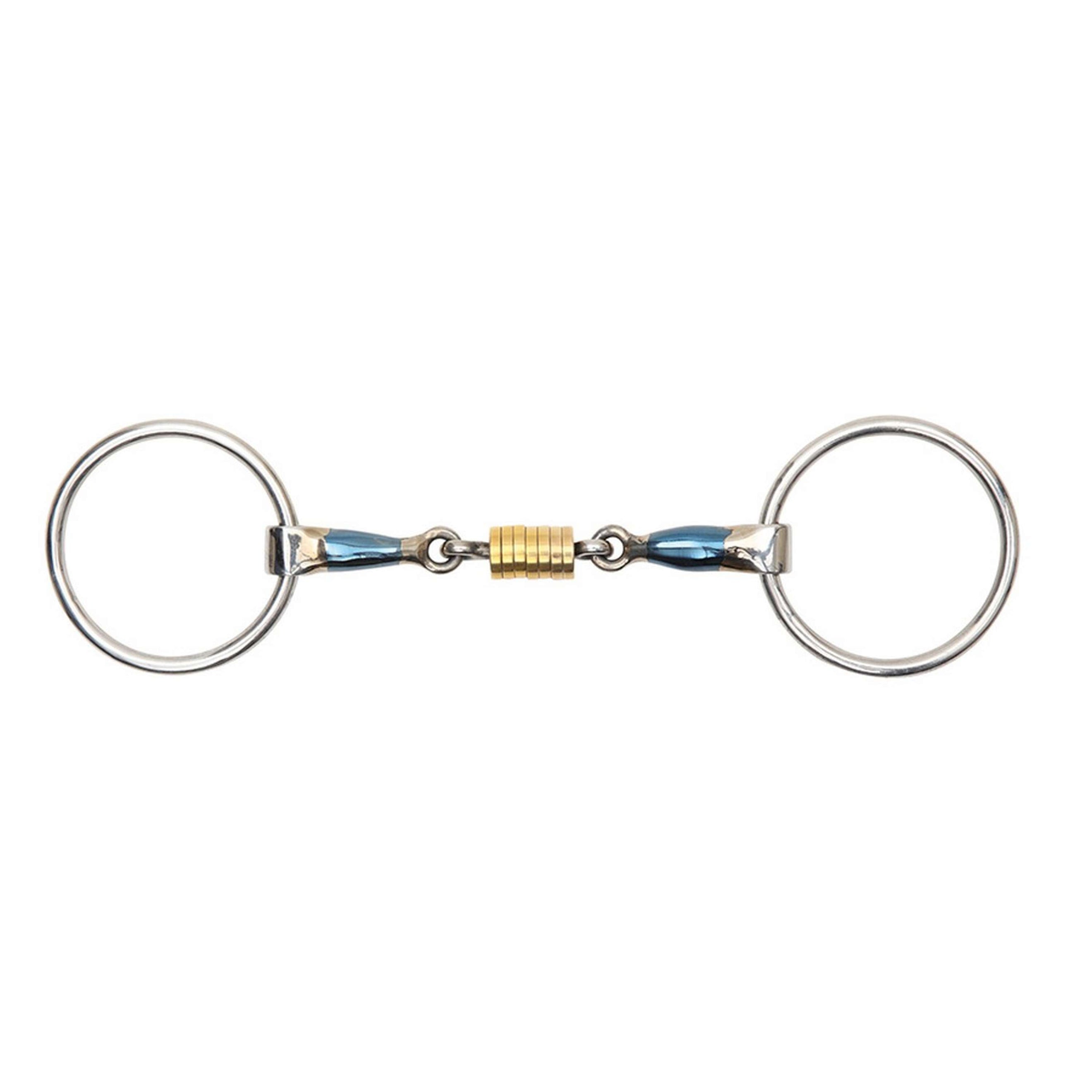Shires Mors Sweet Iron avec Rouleau Blue Sweet Iron Shires Mors Sweet Iron avec Rouleau Blue Sweet Iron