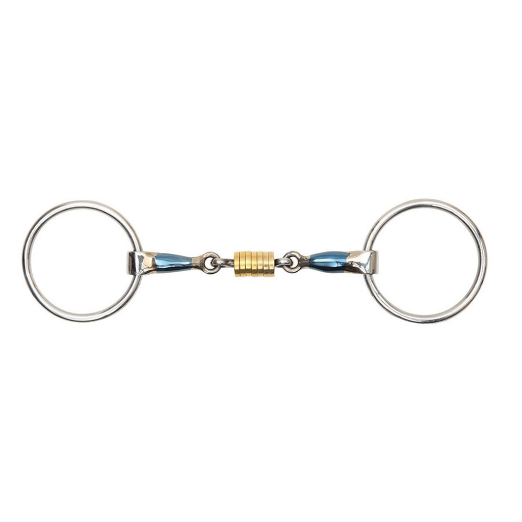 Shires Mors Sweet Iron avec Rouleau Blue Sweet Iron