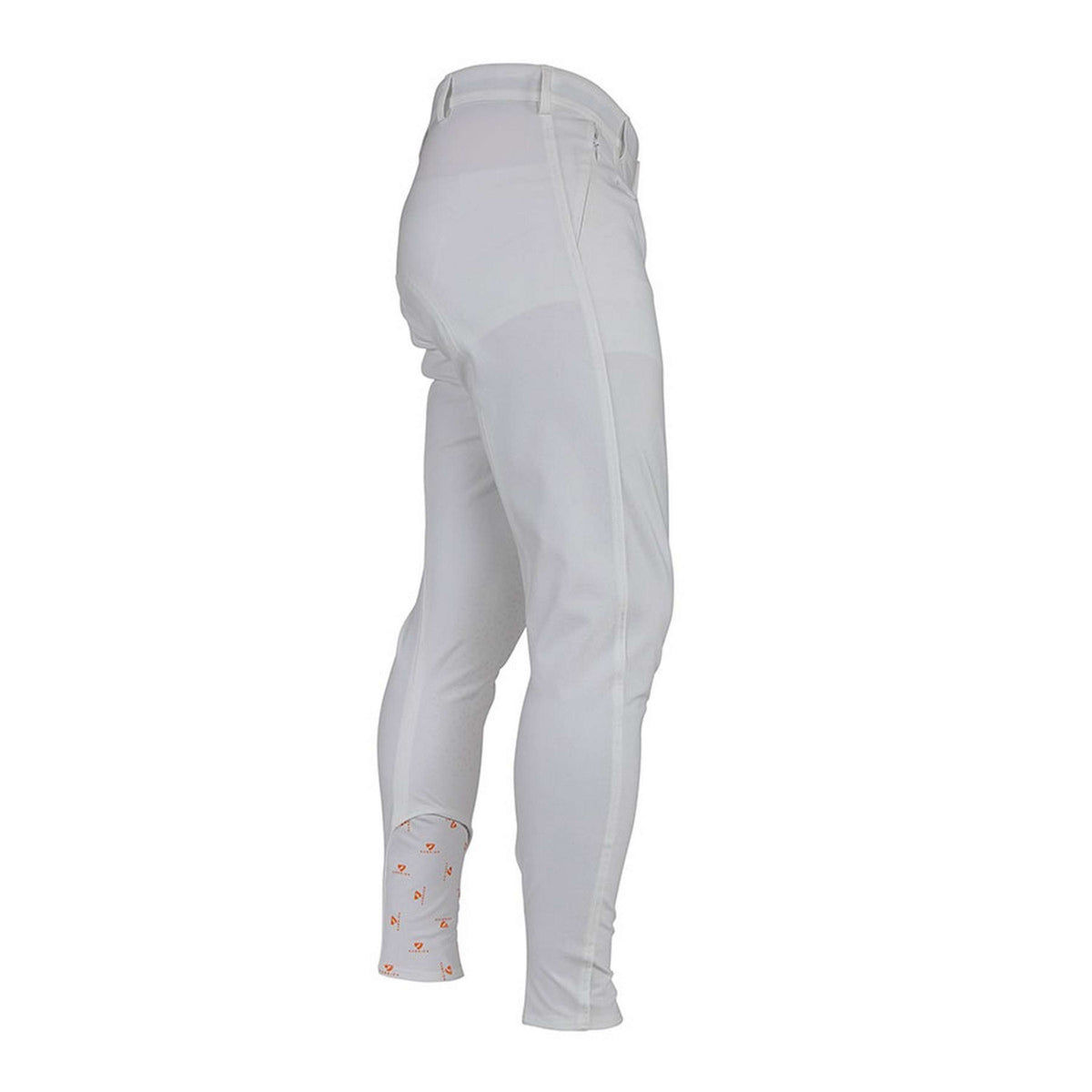 Aubrion by Shires Pantalon d'Équitation Walton Knee Patch Homme Blanc