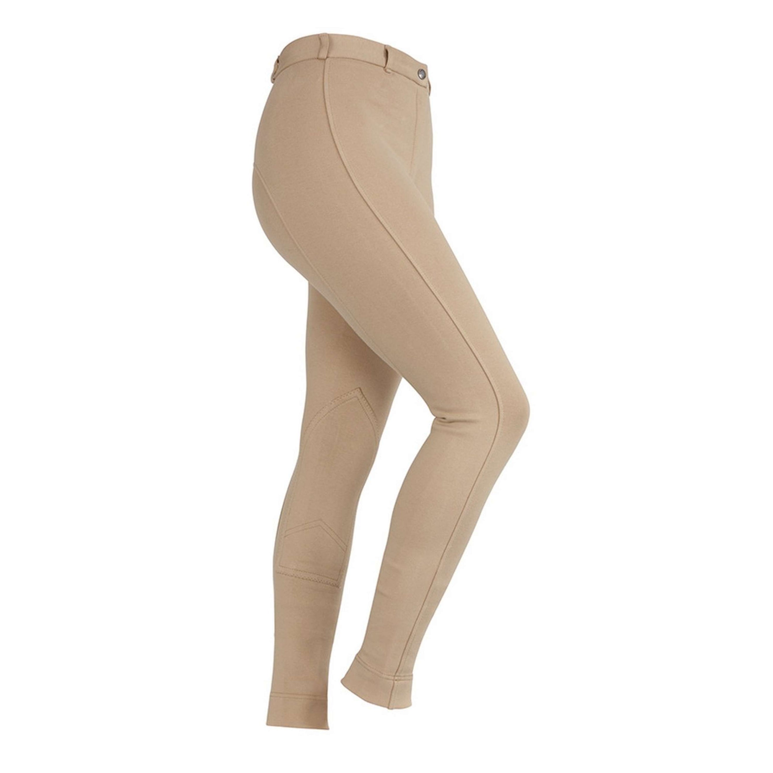 Wessex Pantalon d'Équitation Bottines Femmes Beige