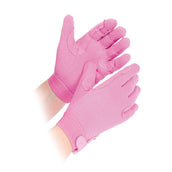 Shires Gants d'Équitation Newbury Enfants Rose