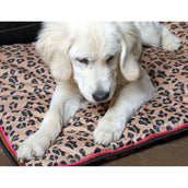 Digby & Fox Lit pour Chien Étanche Imprimé Leopard