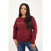 Aubrion Sweatshirt Boston Dames Wine