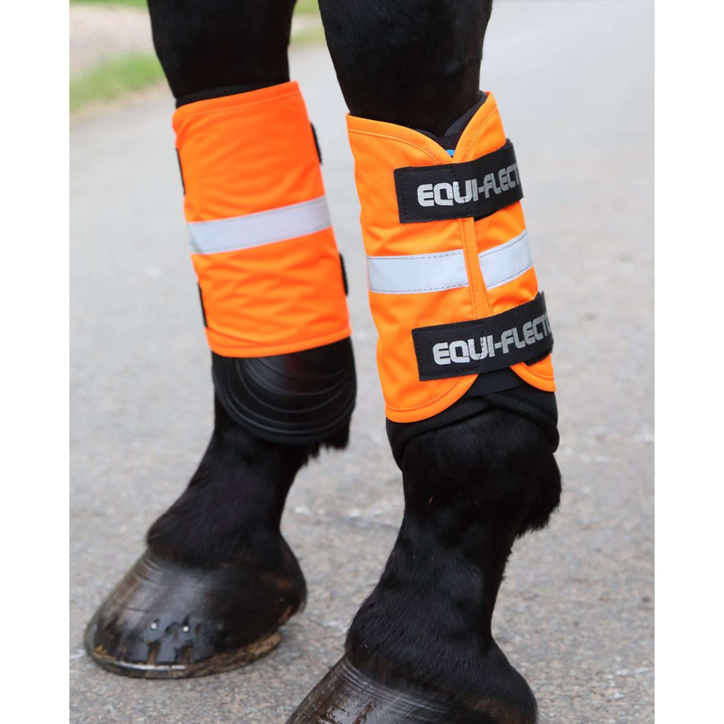 Equi-Flector by Shires Bracelet de Poignet/de Pied Réfléchissant Orange