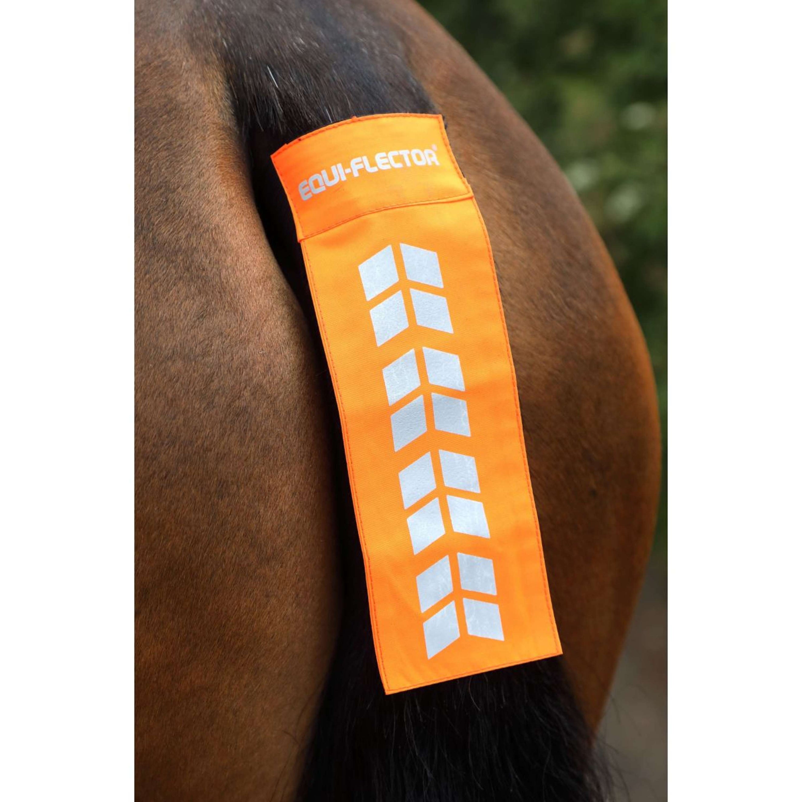 Equi-Flector Bande pour Queue Mesh Réfléchissant Orange Equi-Flector Bande pour Queue Mesh Réfléchissant Orange