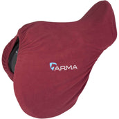 Arma by Shires Housse de Selle Fleece Maroon Red