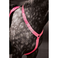 Equi-Flector Pièce de Poitrail Réfléchissant Fluor Rose