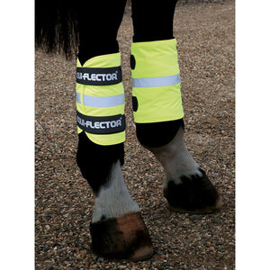 Equi-Flector by Shires Bracelet de Poignet/de Pied Réfléchissant Jaune