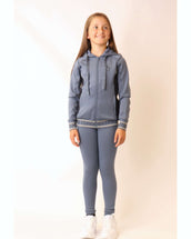 Montar Veste Alia Viv Logotape Junior Dove Blue