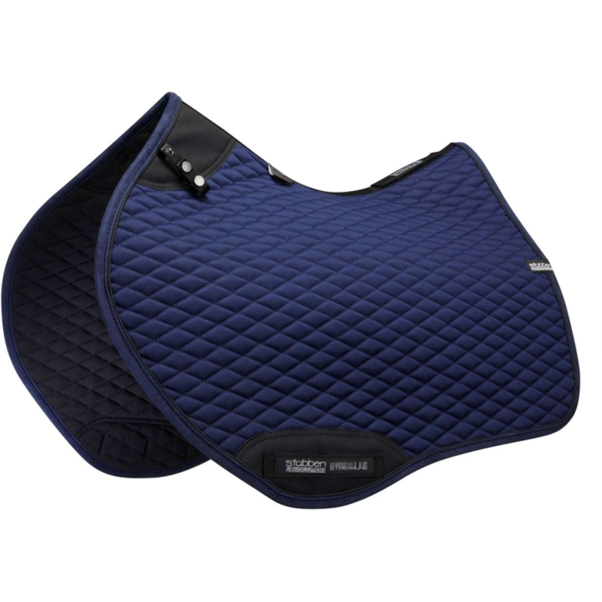 Stübben Tapis de Selle Streamline Close Contact de Saut Bleu