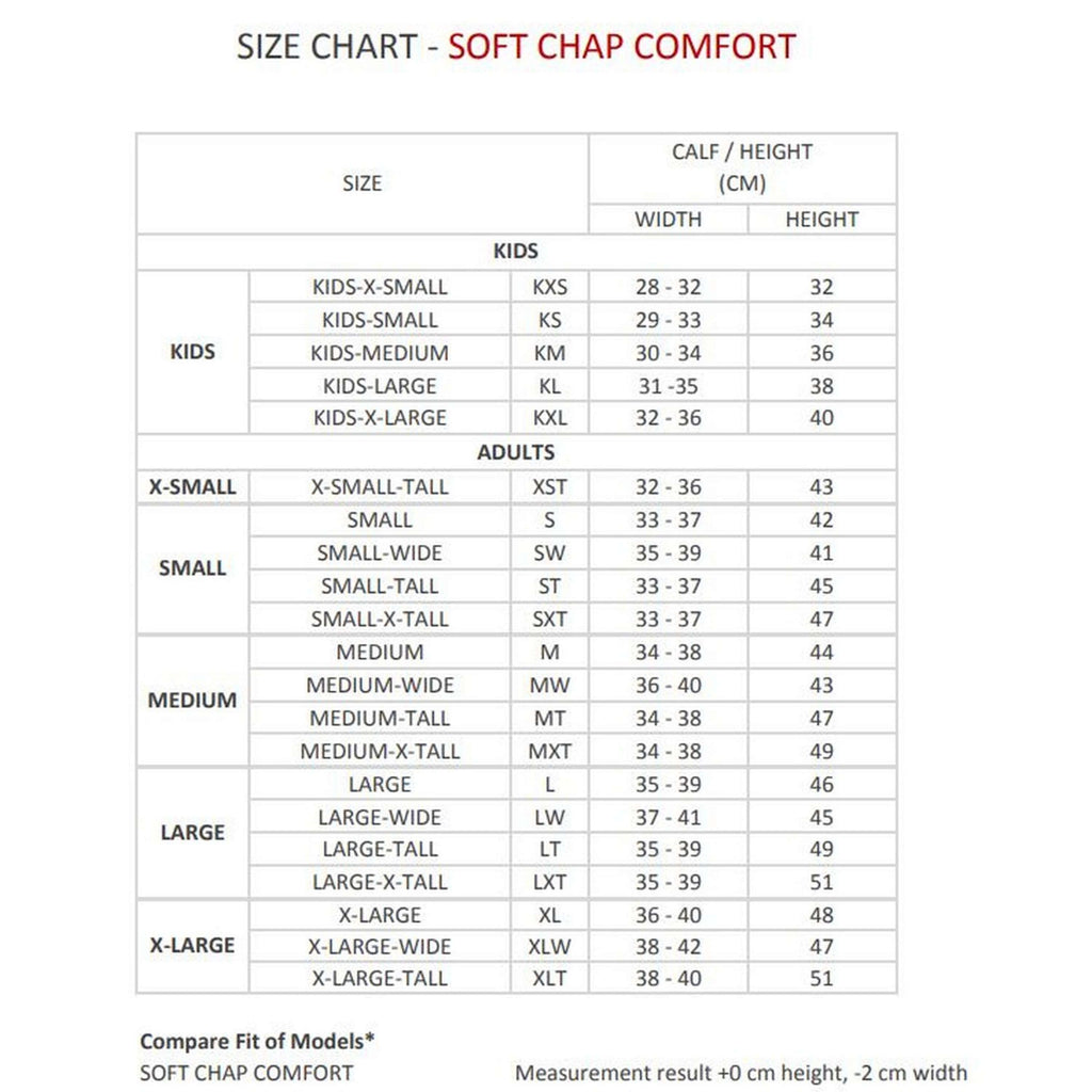Suedwind Chaps Comfort Soft Back Zip Noir