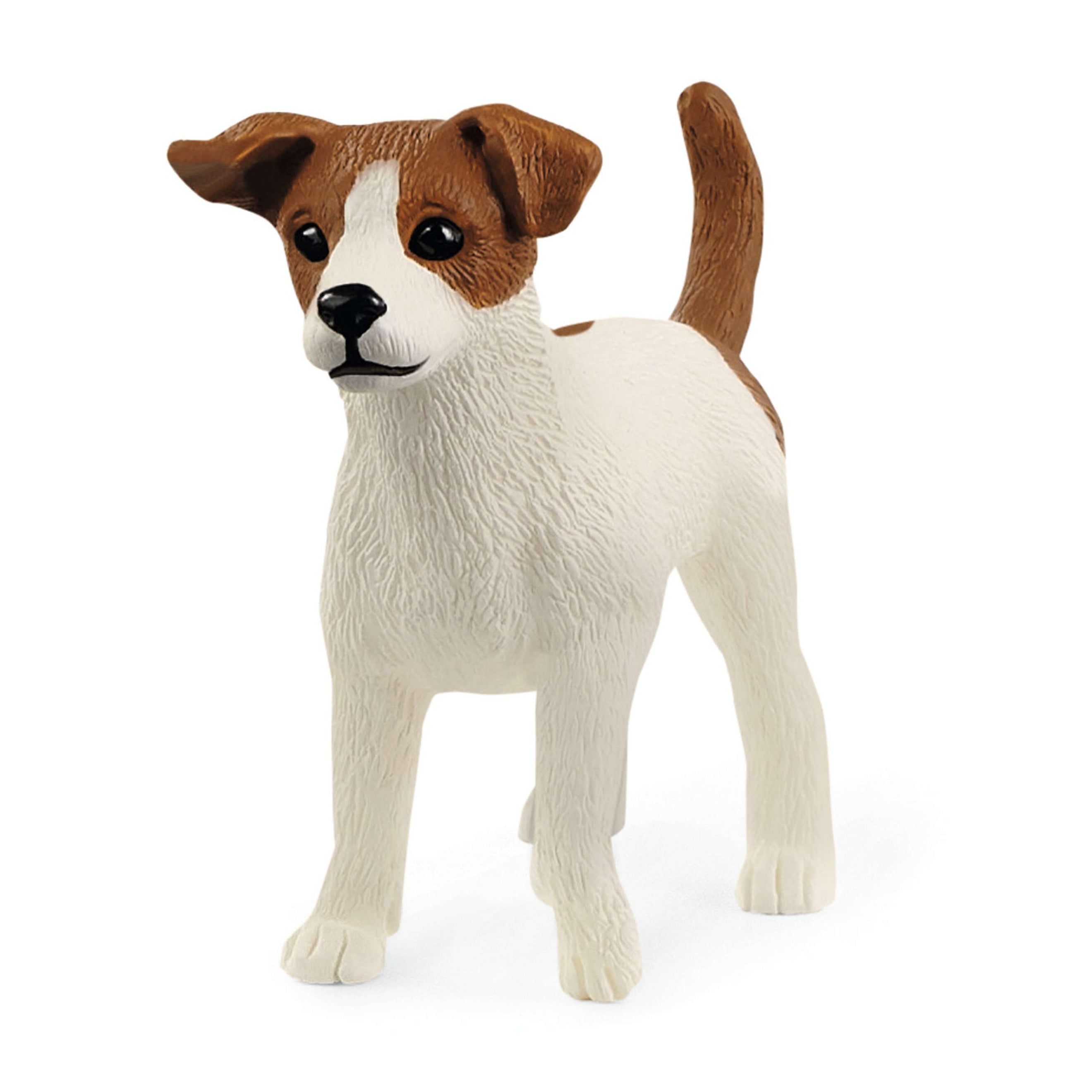 Schleich Statuette Farm World Jack Russell Terrier Blanc