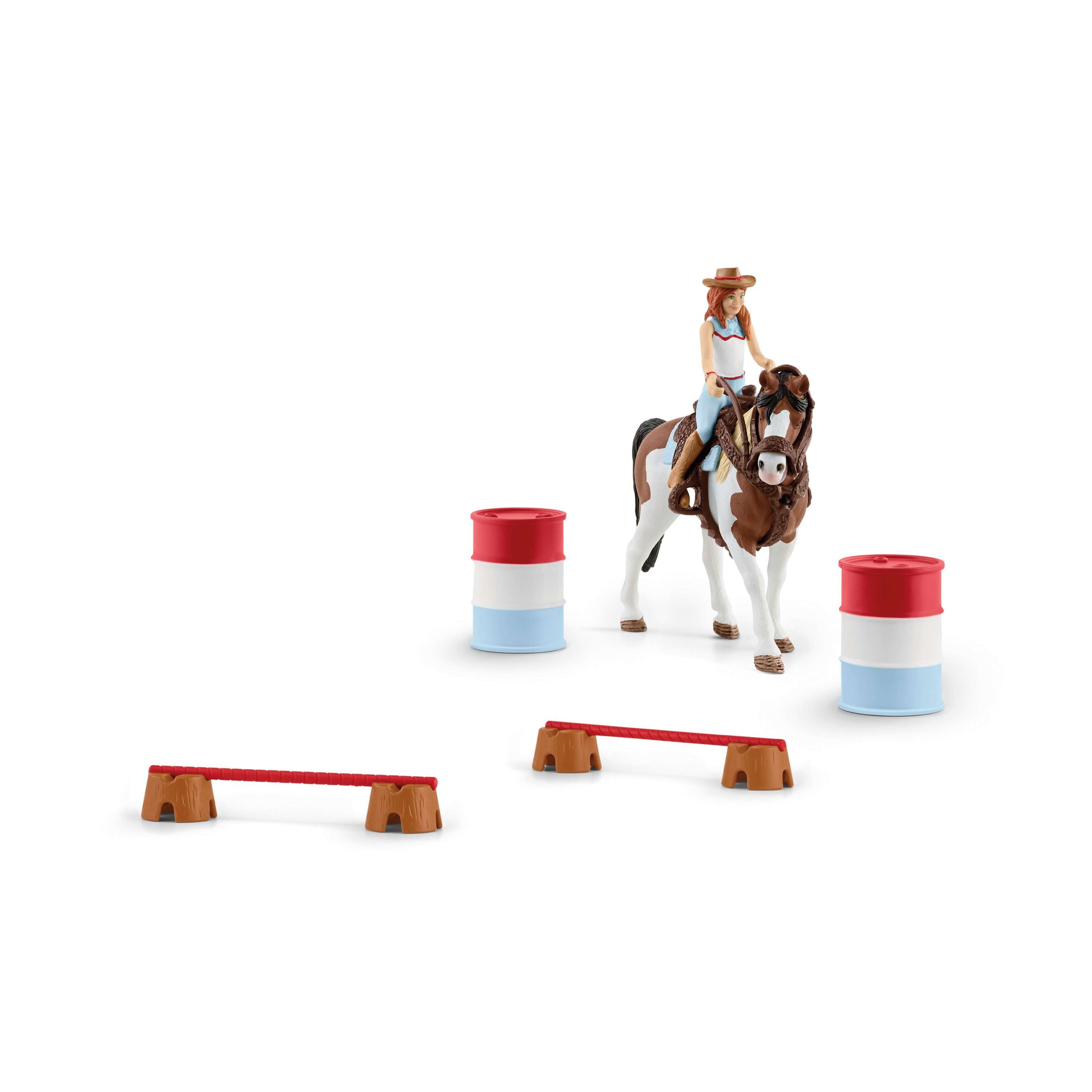 Schleich Playset Horse Club Kit D’équitation Western Horse Club Hann Marron/Blanc