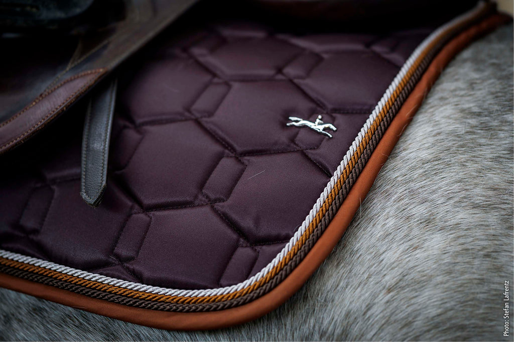 Schockemöhle Tapis de Selle Eco Comfort de Saut Mocca