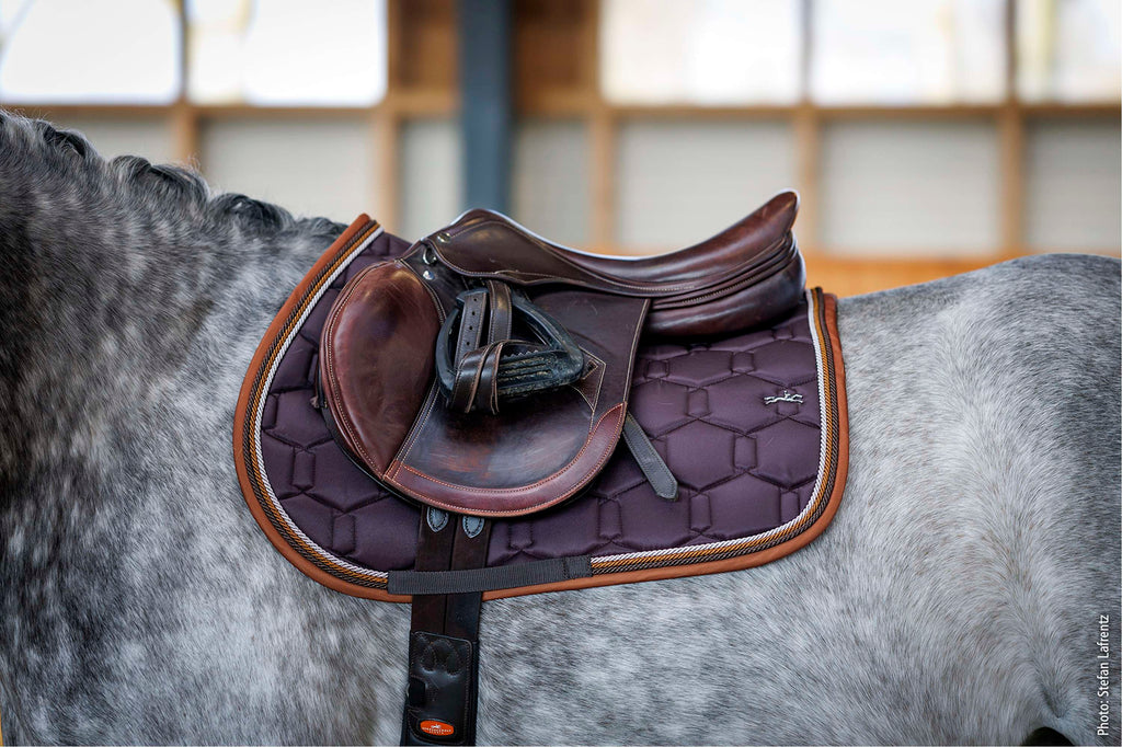 Schockemöhle Tapis de Selle Eco Comfort de Saut Mocca