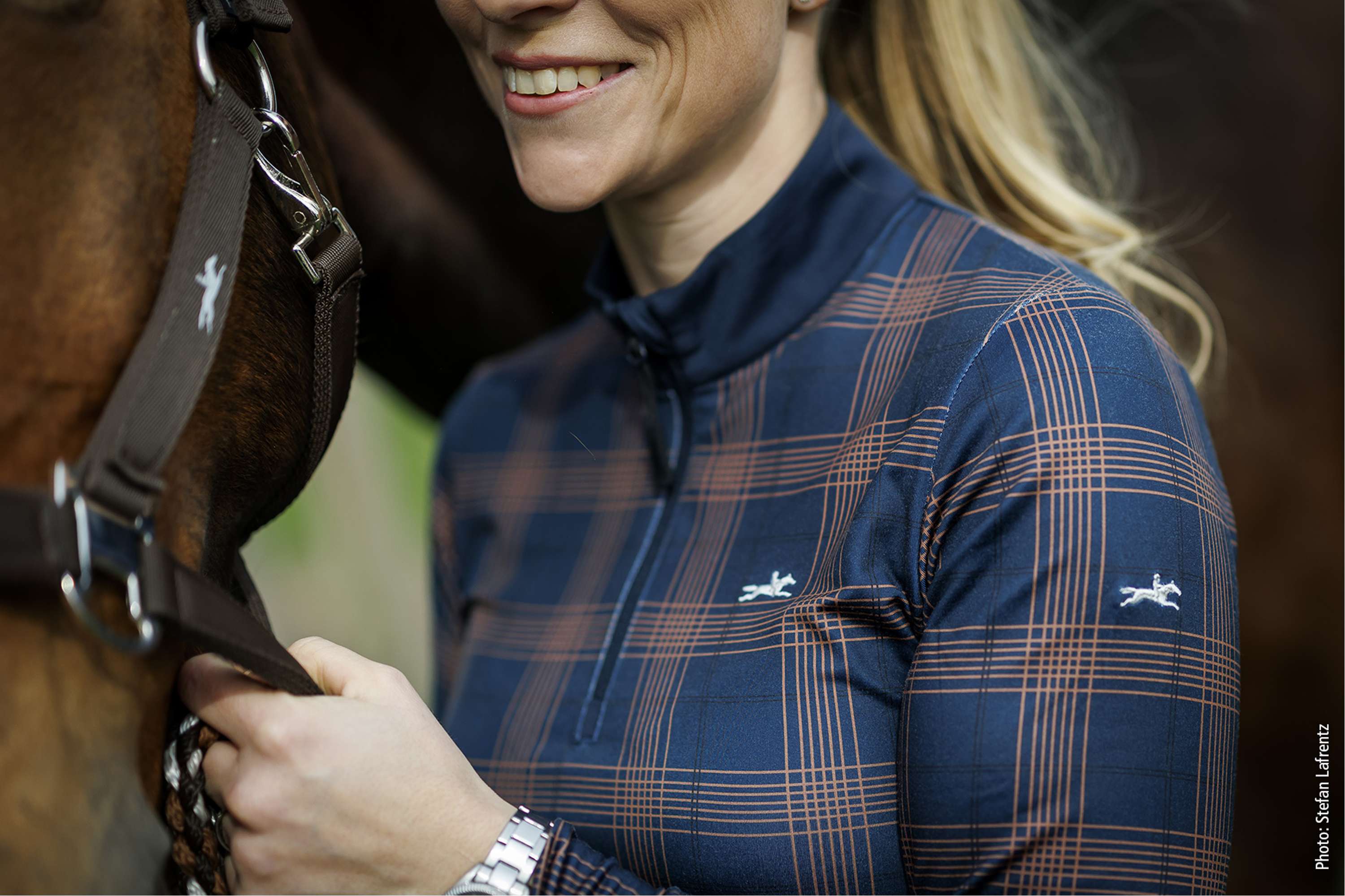 Schockemöhle Chemise SPXandra Navy Check