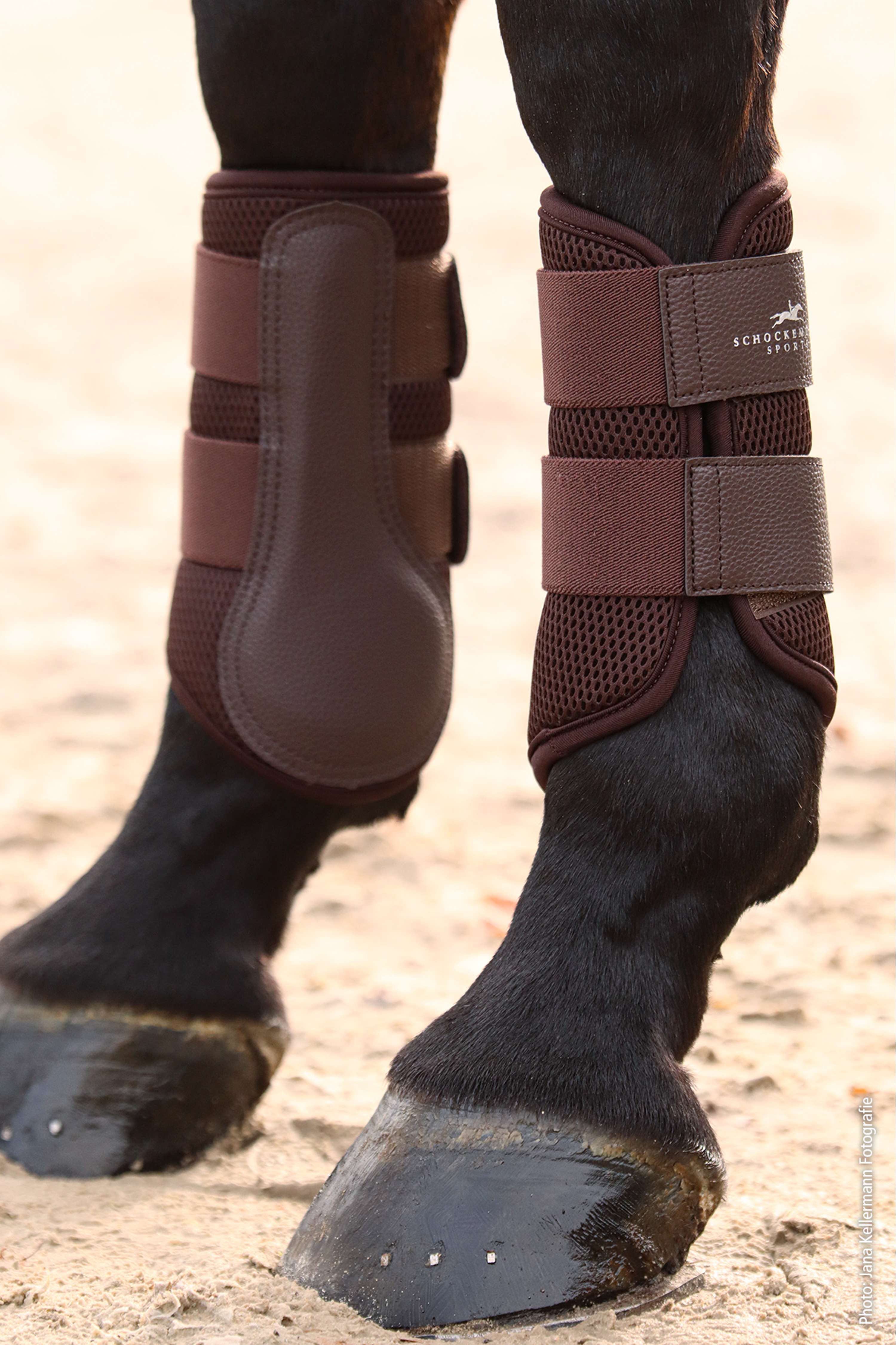 Schockemöhle Guêtres Mesh Guards Mocca