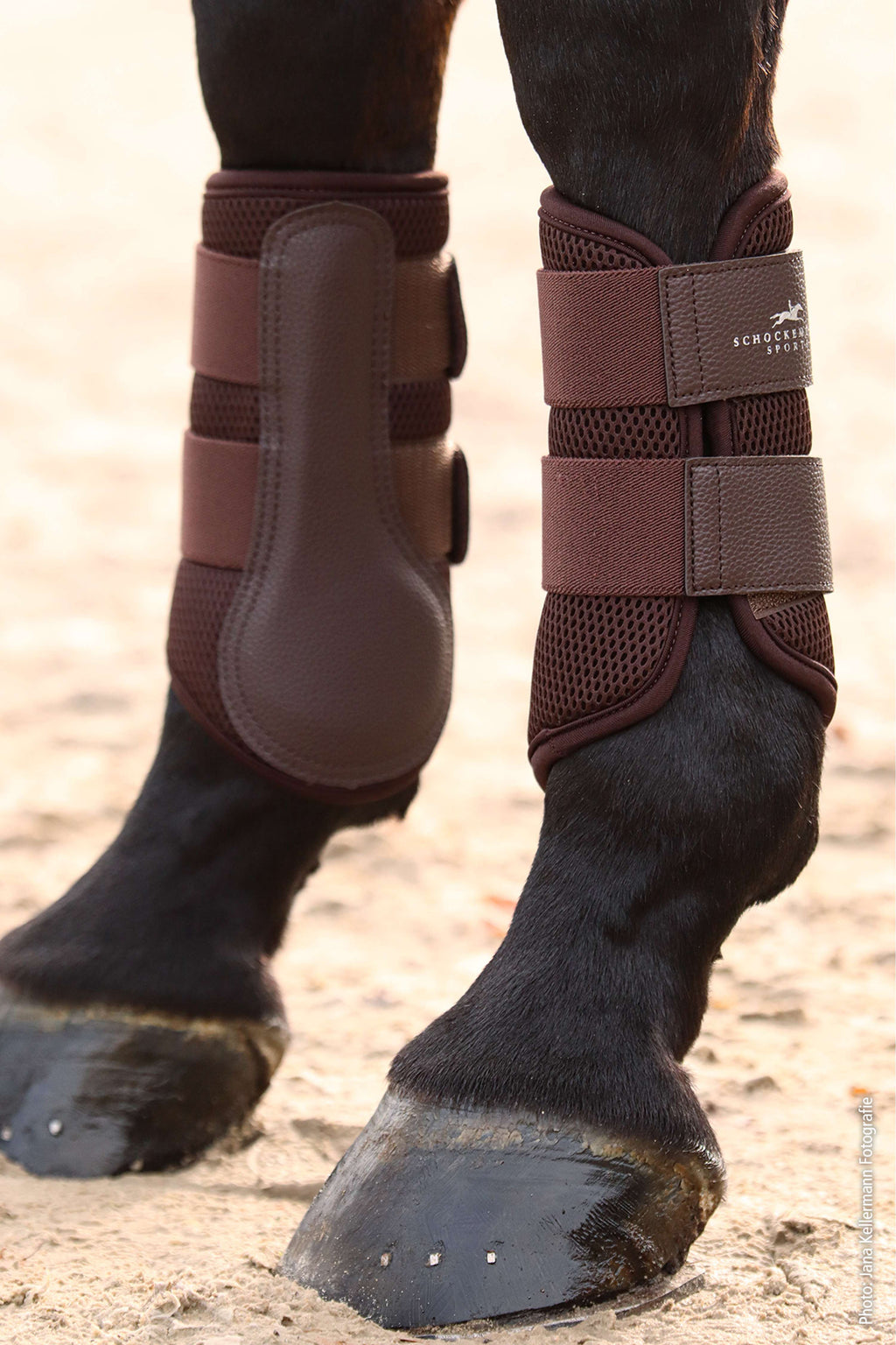 Schockemöhle Guêtres Mesh Guards Mocca