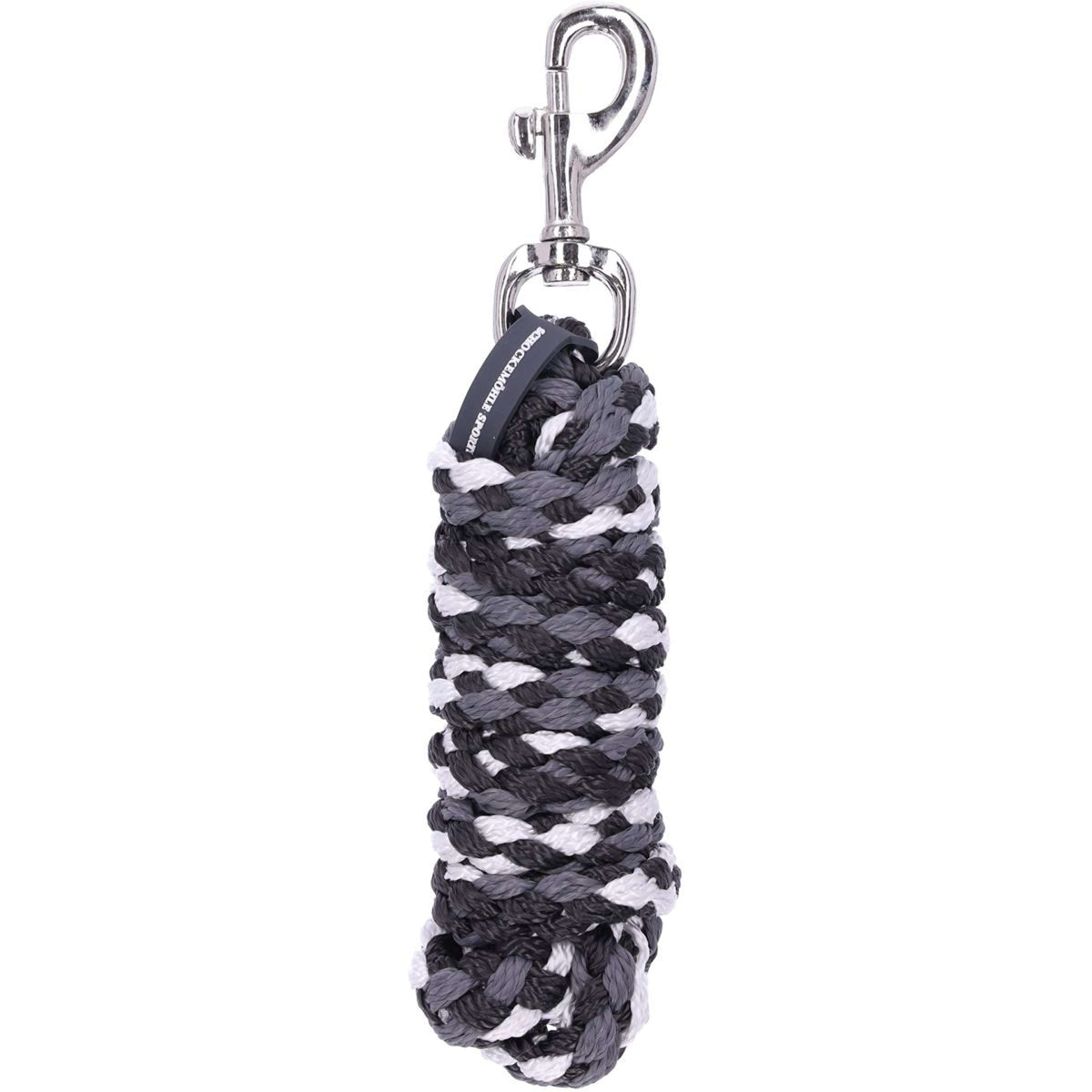 Schockemöhle Corde pour Licol SP Soft Style avec Mousqueton Dark Grey/Grey/Silver