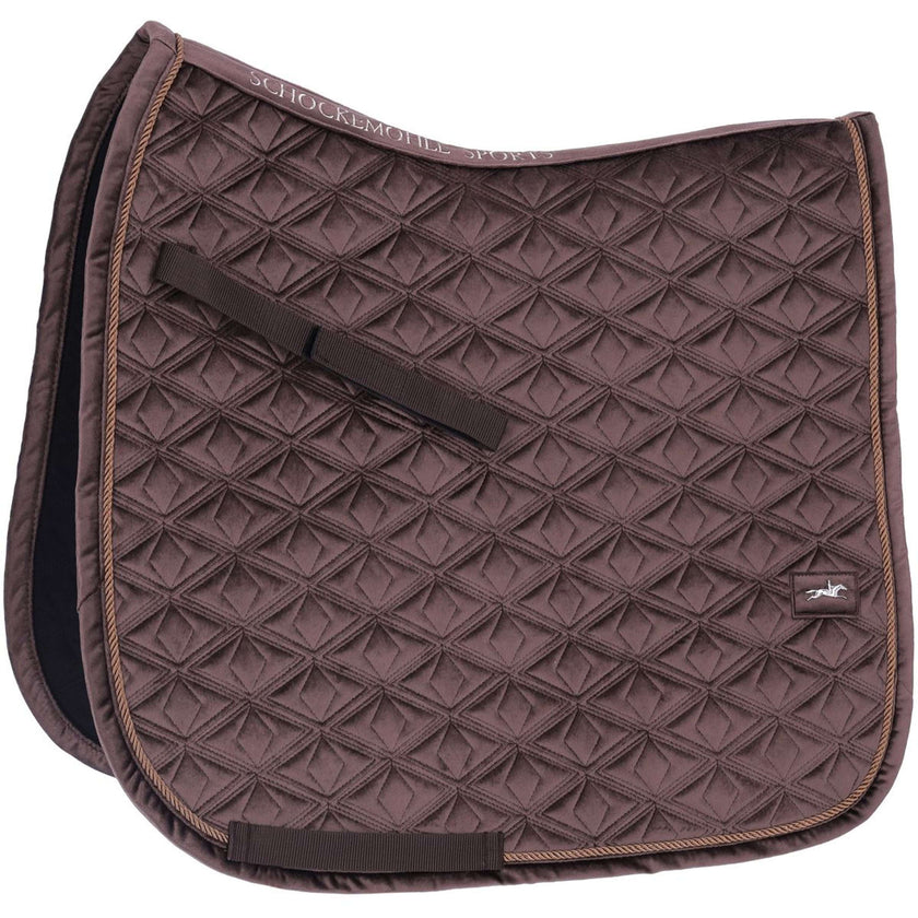 Schockemöhle Tapis de Selle SP Velvet Style Dressage Hazel