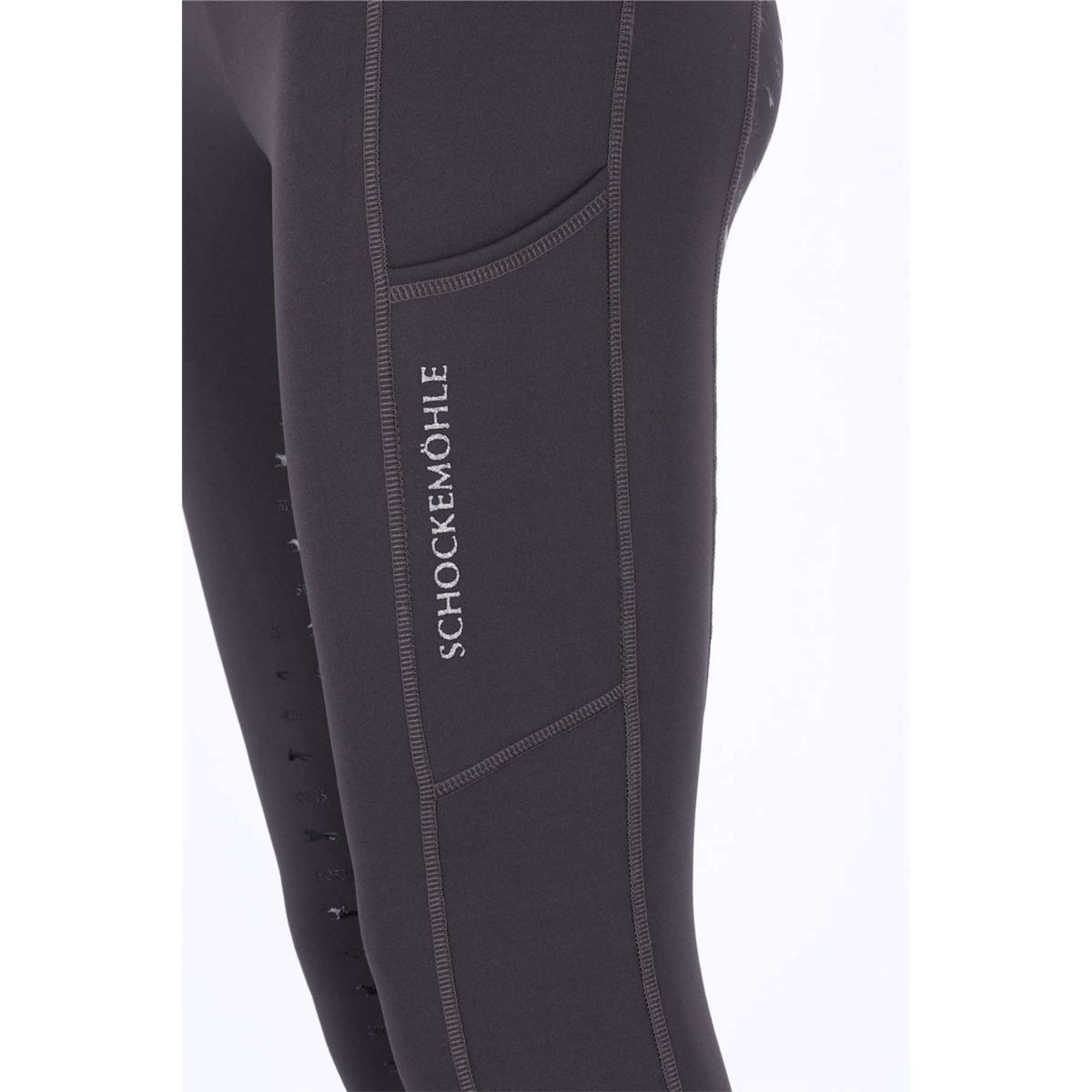 Schockemöhle Legging d'Équitation Winter ll Graphite II