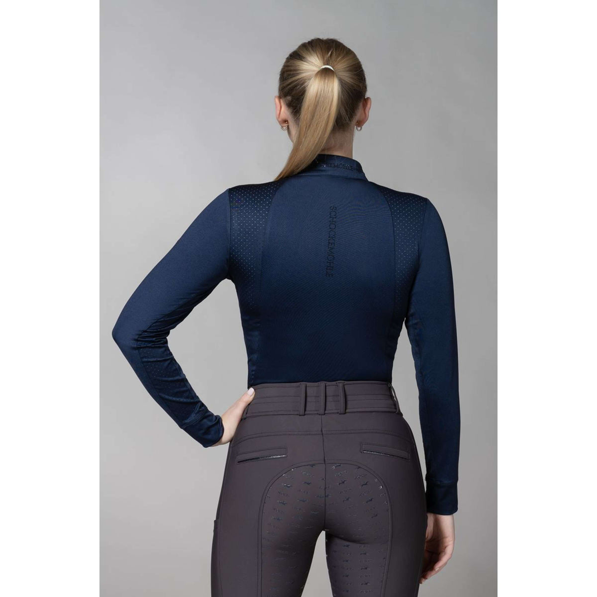 Schockemöhle Manches Longues SPPeppa Style Marin foncé