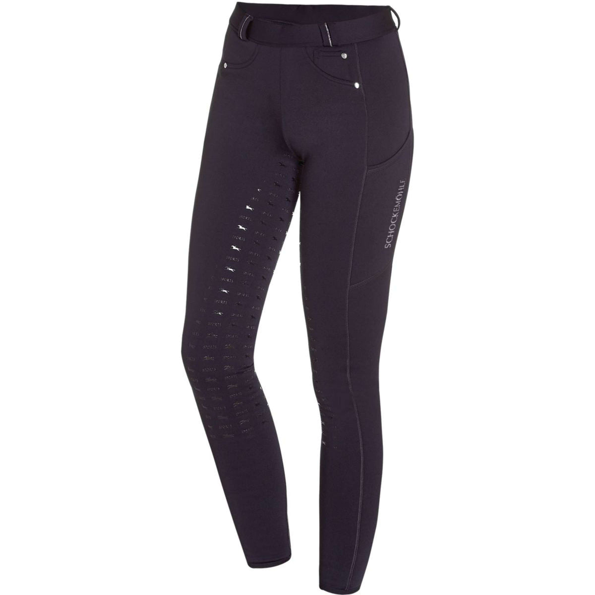 Schockemöhle Legging d'Équitation Hiver ll True Navy