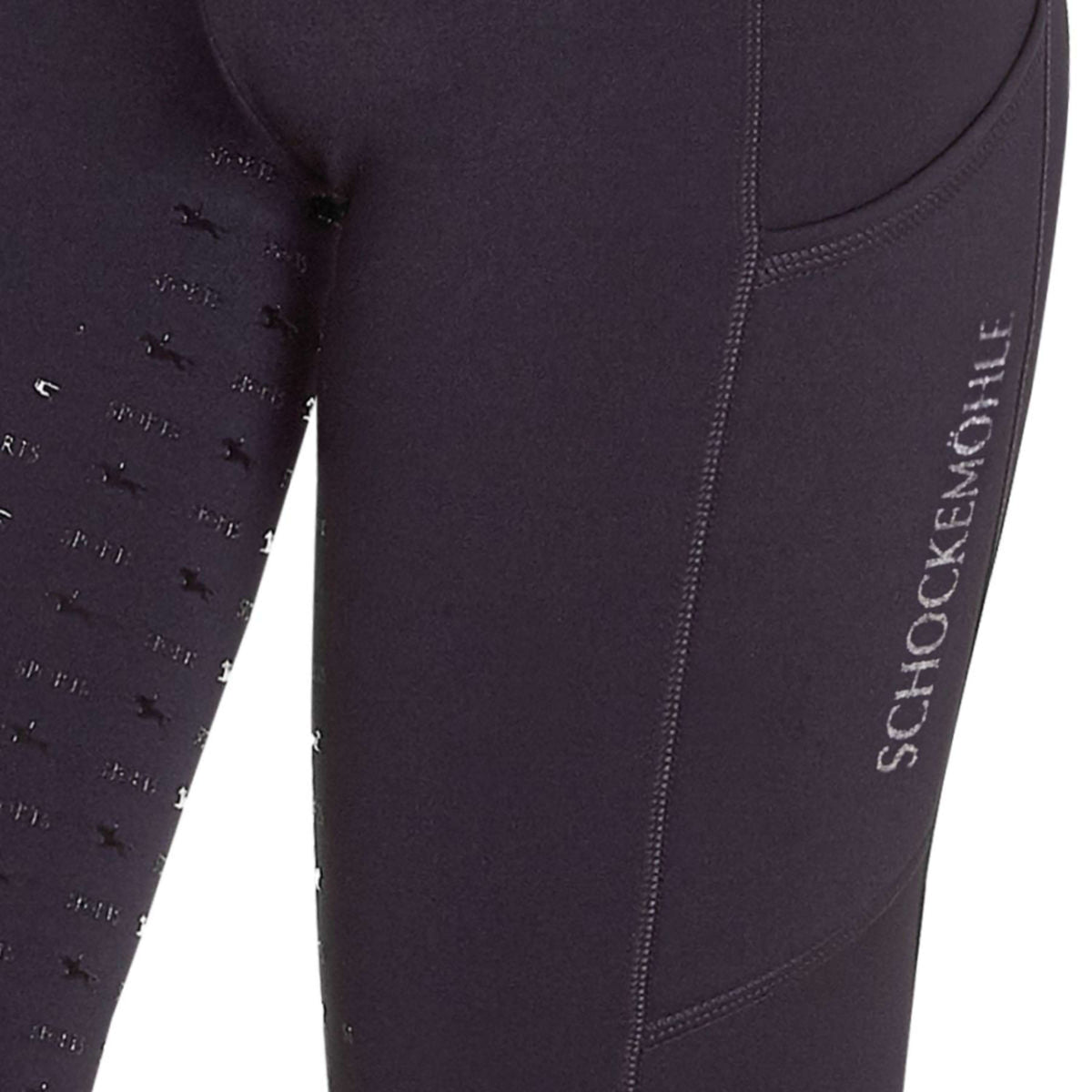 Schockemöhle Legging d'Équitation Hiver ll True Navy