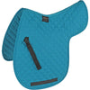 Performance by Shires Tapis de Selle Lite Forme de Selle Bleu Océan