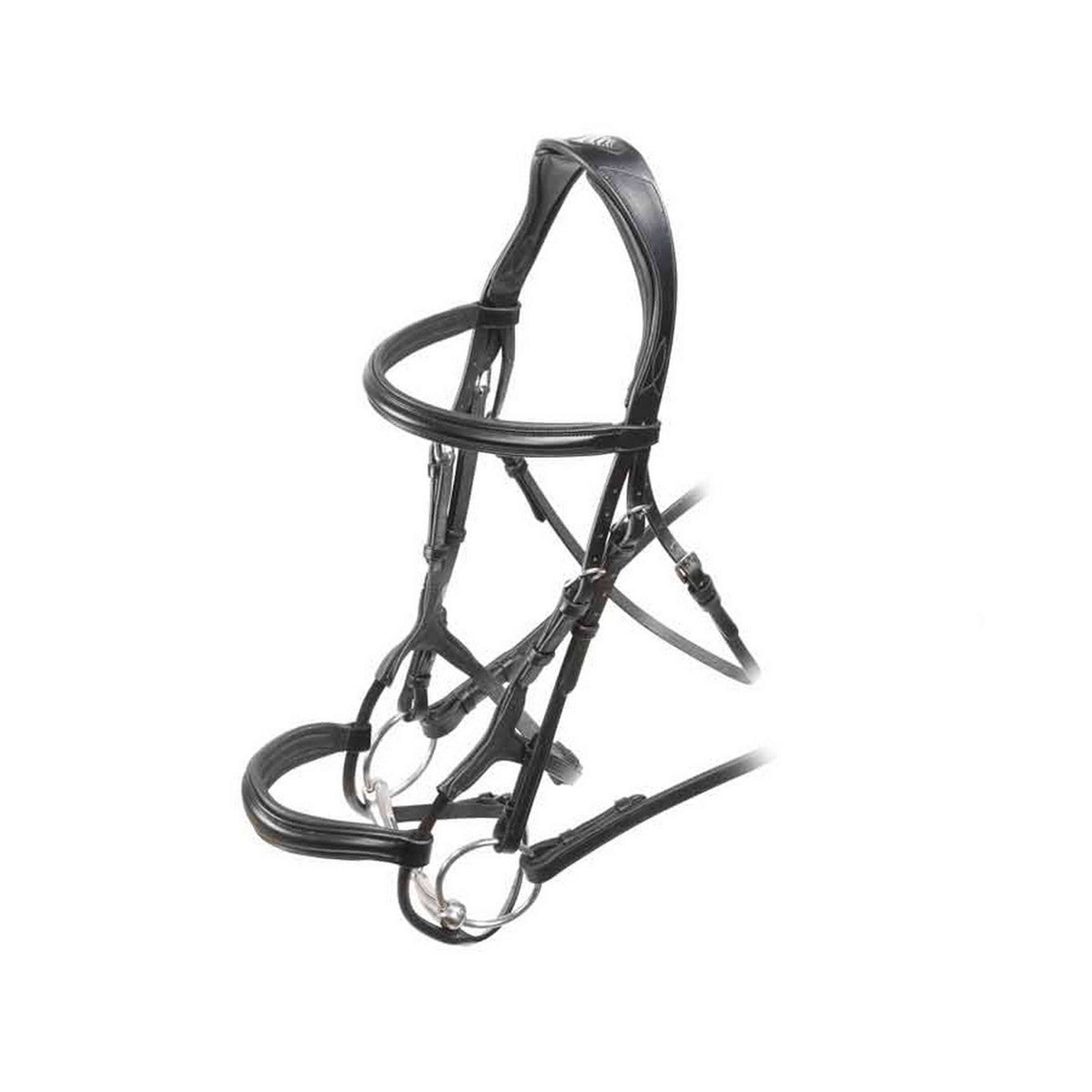 Velociti Bridle Rapida Rolled Padded Noir