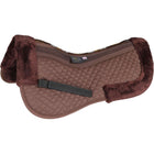 Performance by Shires Tapis Sous-Selle Entièrement Gefüttert Marron