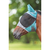 Shires Masque Anti-Mouches Deluxe avec Oreilles Vert