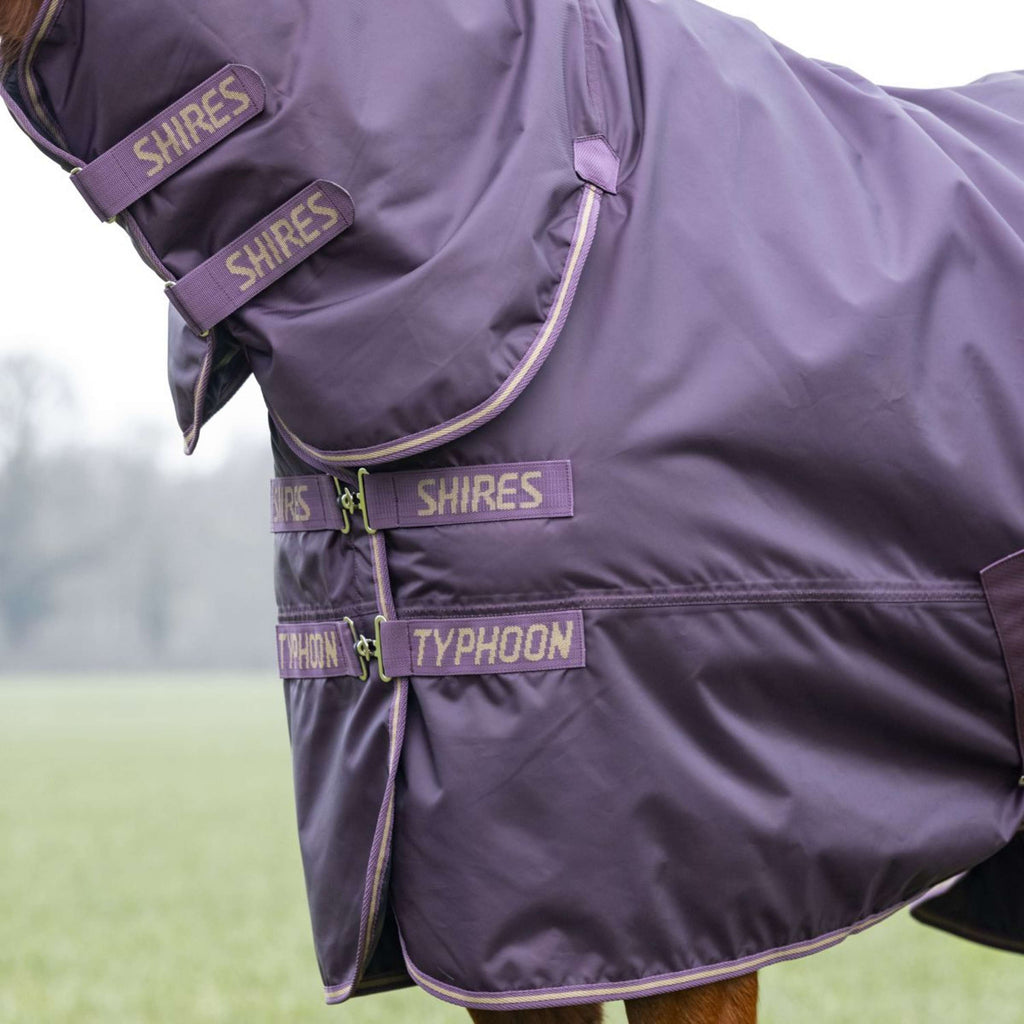 Tempest by Shires Couverture d'Hiver Turnout Typhoon 100g Black Cherry