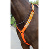Equi-Flector by Shires Pièce de Poitrail Réfléchissant Orange