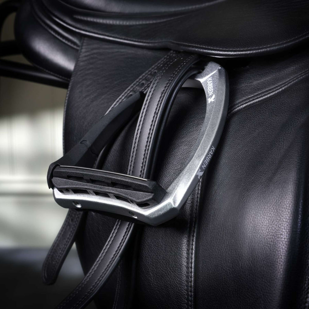 Karben by Shires Étriers Ultra Grip FX Noir