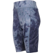 Aubrion Pantalon Court Non-Stop Young Rider Navy Tie Dye