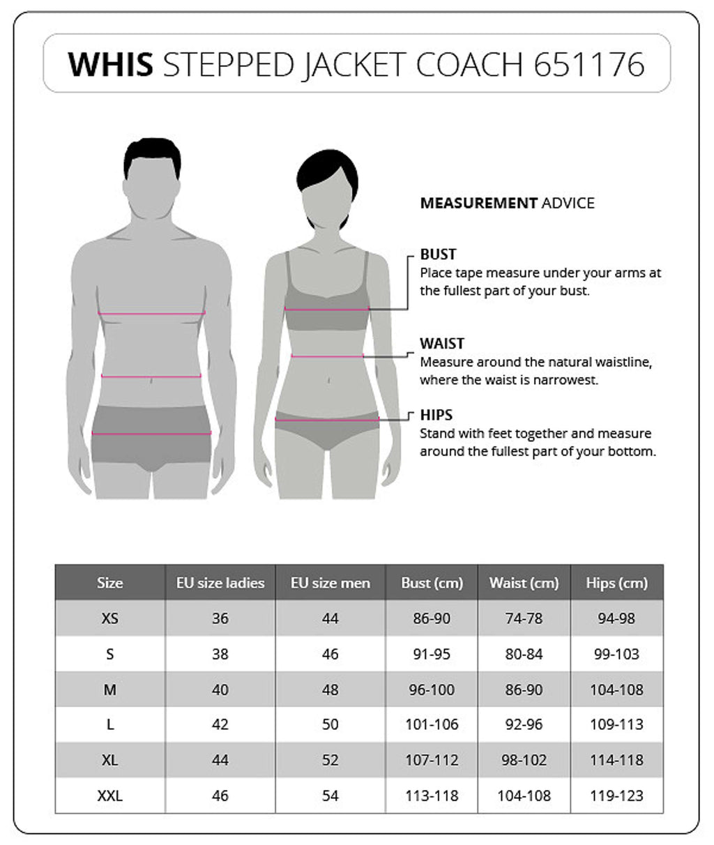 WHIS Veste Chauffante Softshell Coach Marin foncé