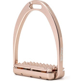 Tech Stirrups Étriers Capri Plus Dressage Or Rose