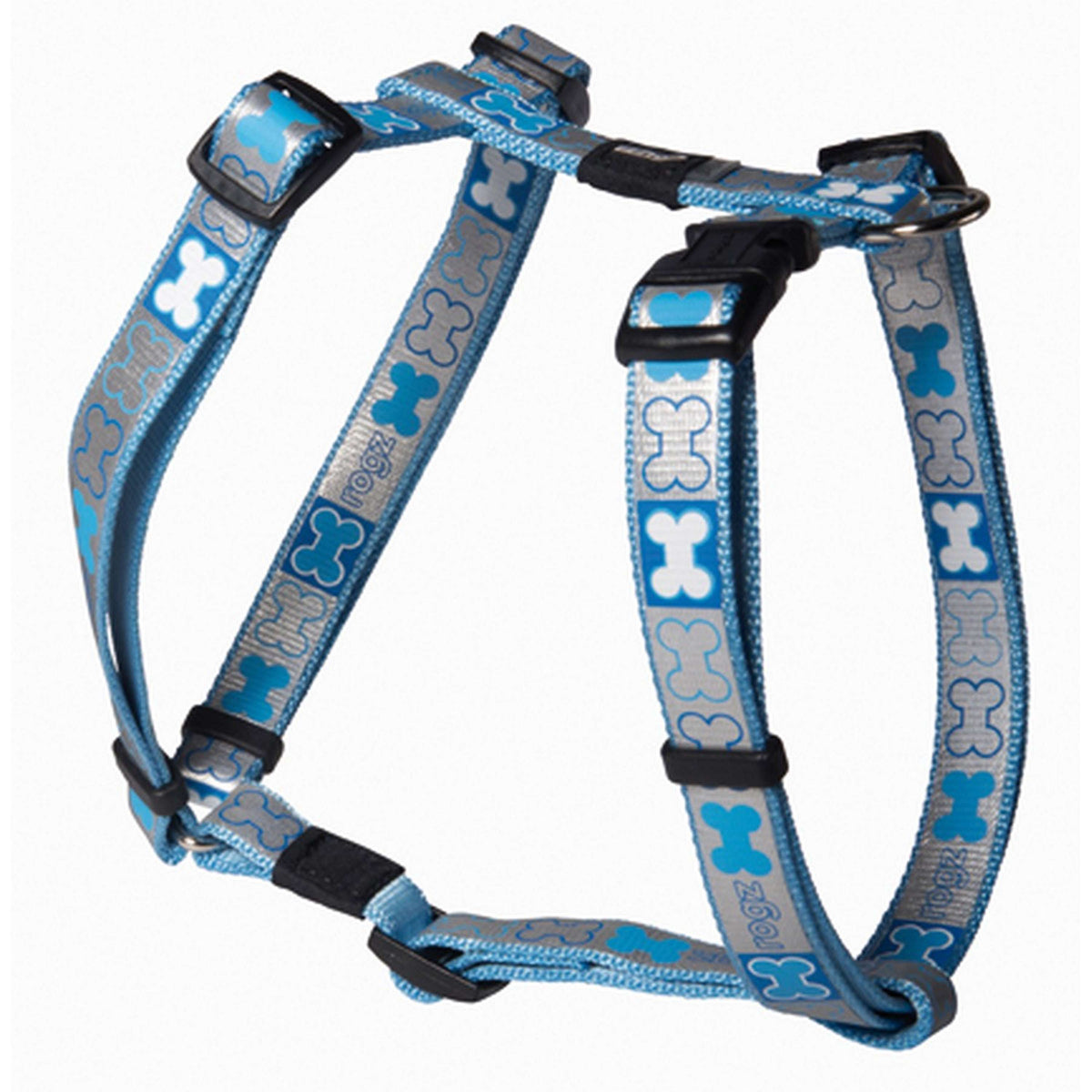 Rogz Reflecto Harness Bleu