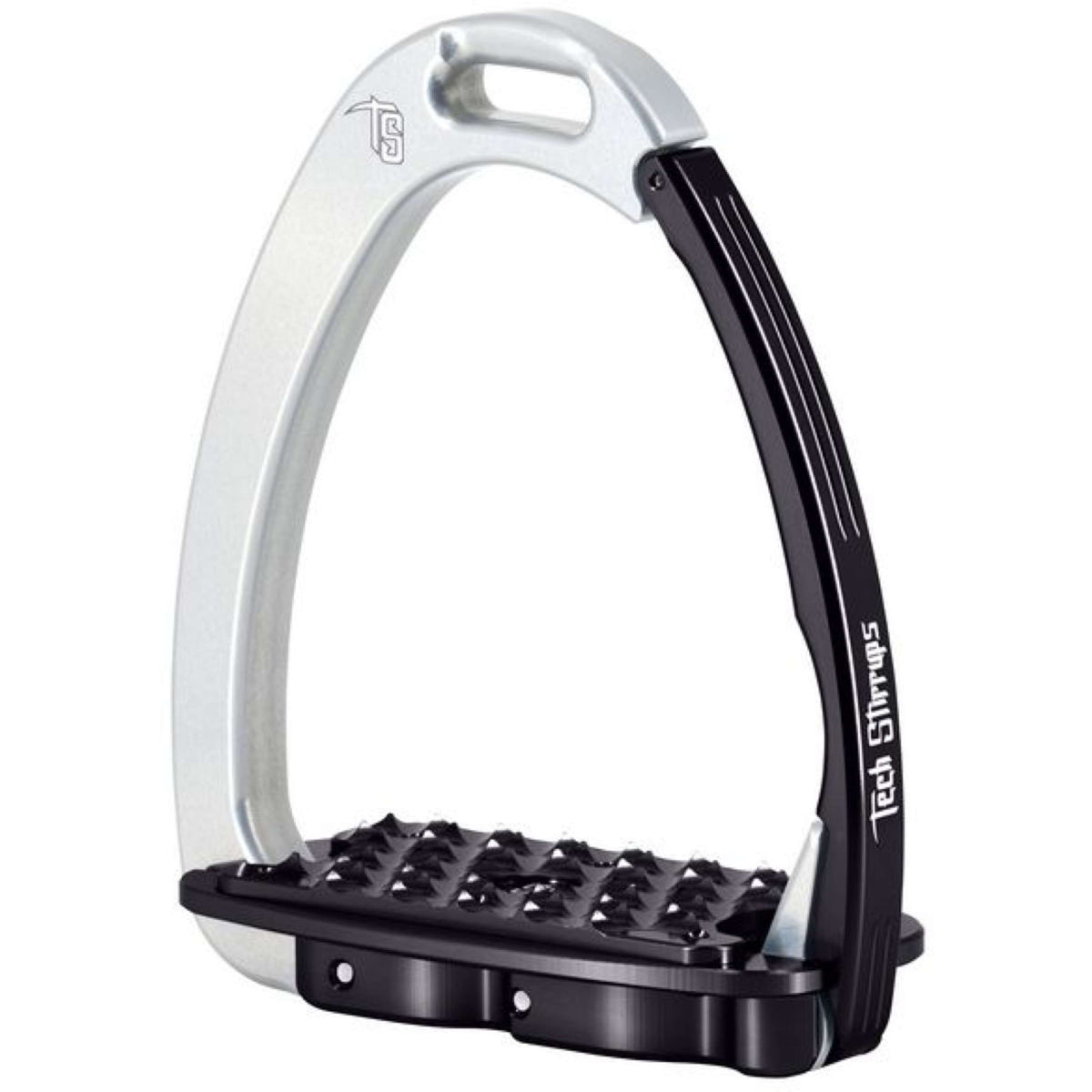 Tech Stirrups Étriers Venice EVO Argent/Noir