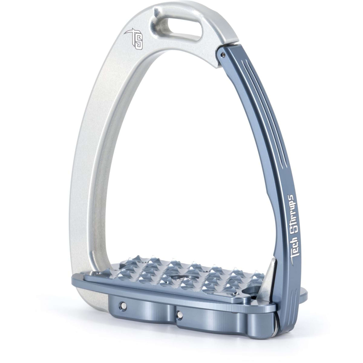 Tech Stirrups Étriers Venice EVO Argent/Titane