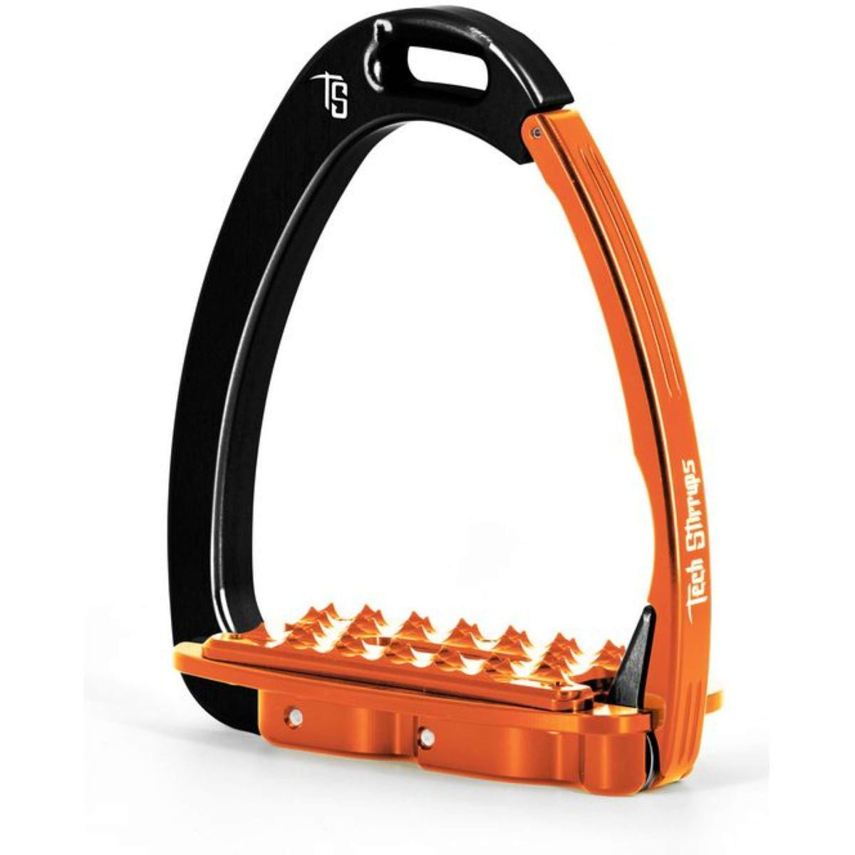 Tech Stirrups Étriers Venice Sloped EVO Noir/Orange