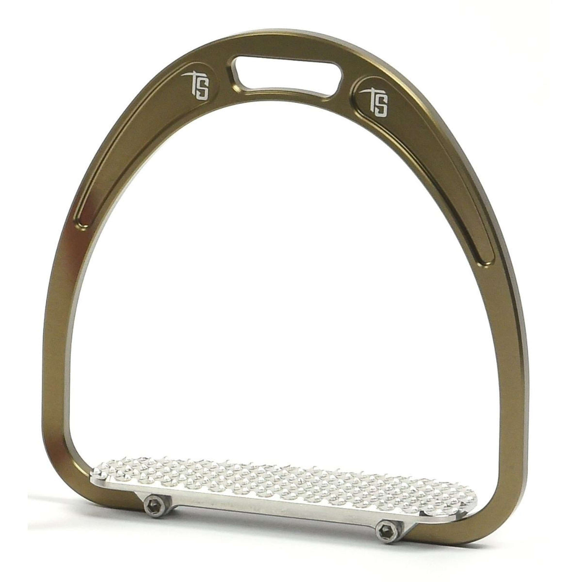 Tech Stirrups Étriers Rome Racing Classic Marron