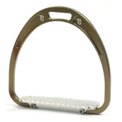 Tech Stirrups Étriers Rome Racing Classic Marron