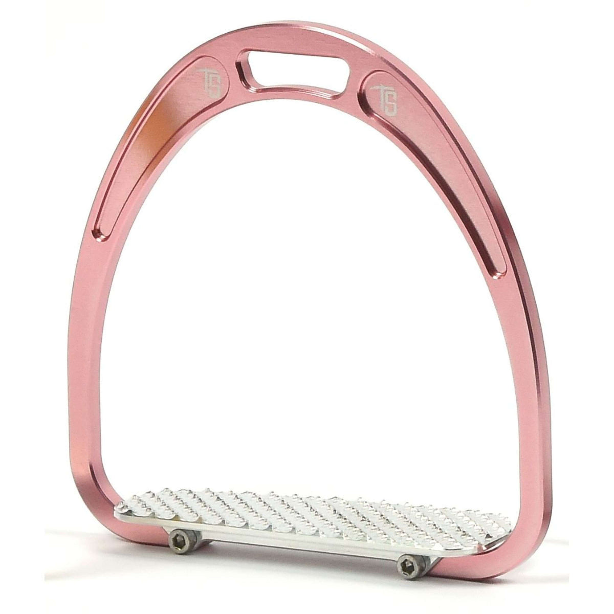 Tech Stirrups Étriers Rome Racing Classic Rose