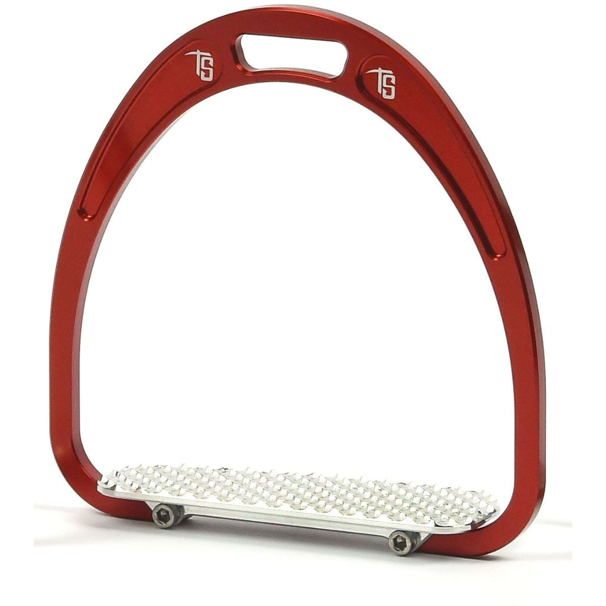 Tech Stirrups Étriers Rome Racing Classic Rouge